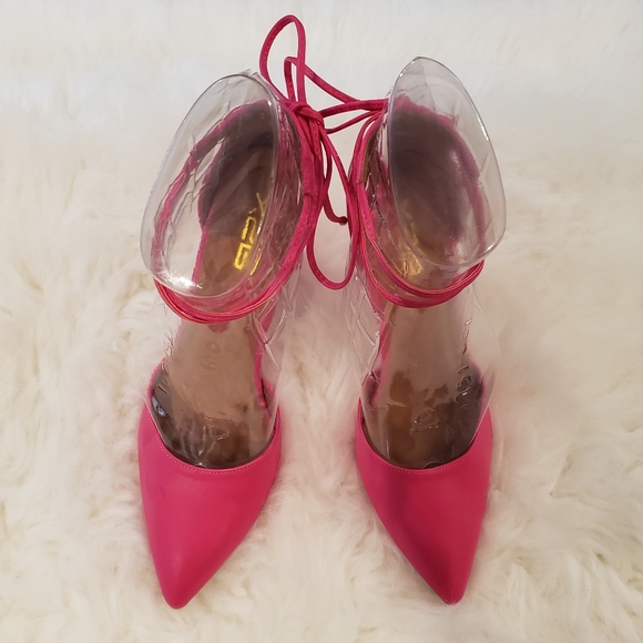 Ankle Wrap Heels - Picture 2 of 4